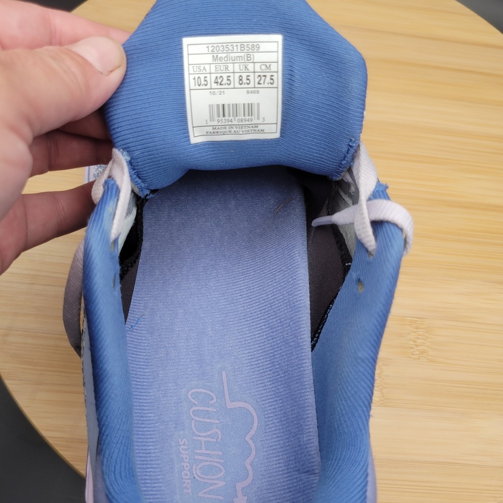 Brooks Adrenaline GTS 22 Womens Running Shoes Blue Lavender 1203531B589 10.5 - Picture 3 of 9
